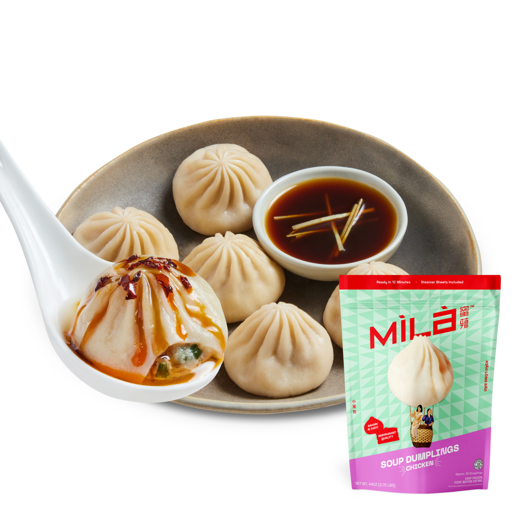 Savory Chicken Soup Dumplings